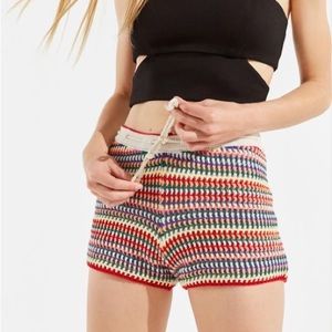 OU Crochet shorts